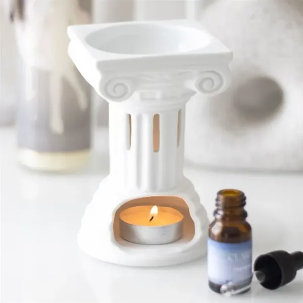 Quemador Wax melts columna Griega