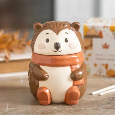 Quemador de Wax Melts "Henry el Erizo" 🦔🍂✨
