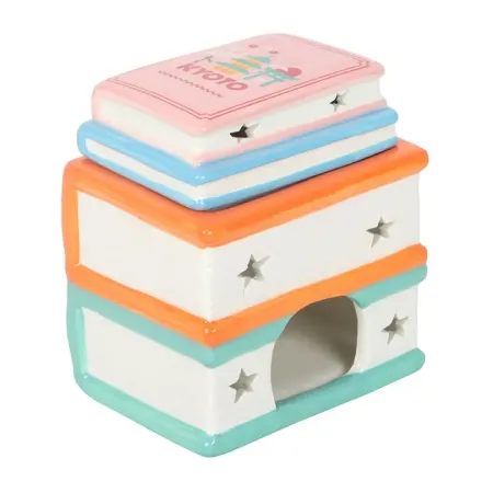 Quemador de Wax Melts "Biblioteca Viajera" 🌍✨