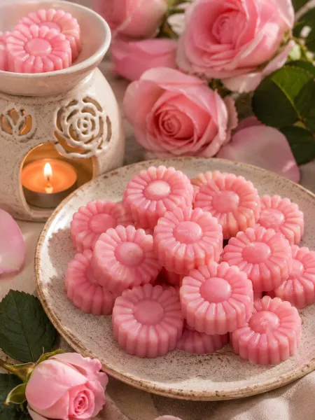 Wax Melts Rosas | Aroma Atemporal y Puro | La Hacienda Chic