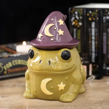 🐸🌙 Quemador de Wax Melts "Rana Hechicera"
